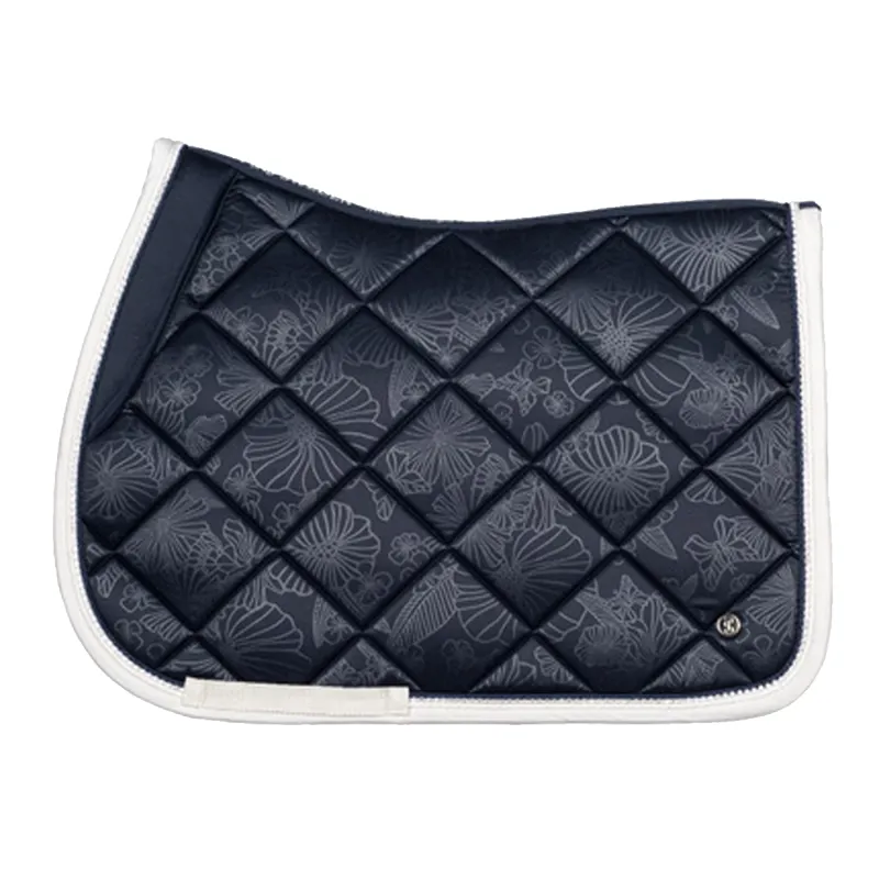 PS Of Sweden Floret Jump Saddlepad - Navy